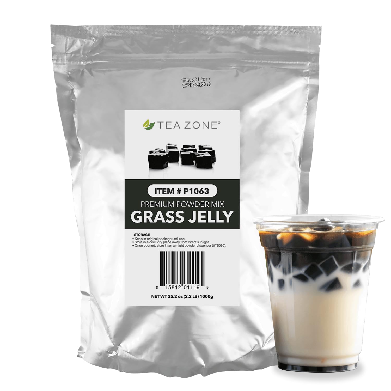 TEA ZONE Grass Jelly Powder 2.2 lb