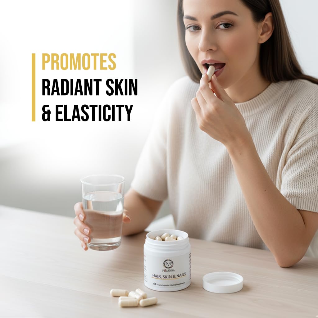 Generic Biotin 5000mcg & Collagen Beauty Capsule, 60 Capsules