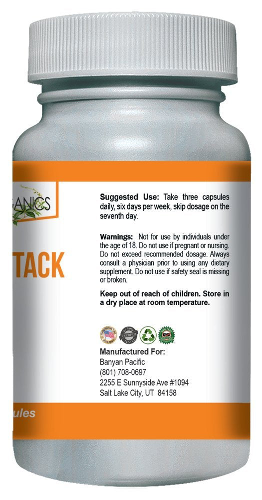 Green Organics Ultimate PAGG Stack 4 Hour Body by Tim Ferriss Capsule 1 Count