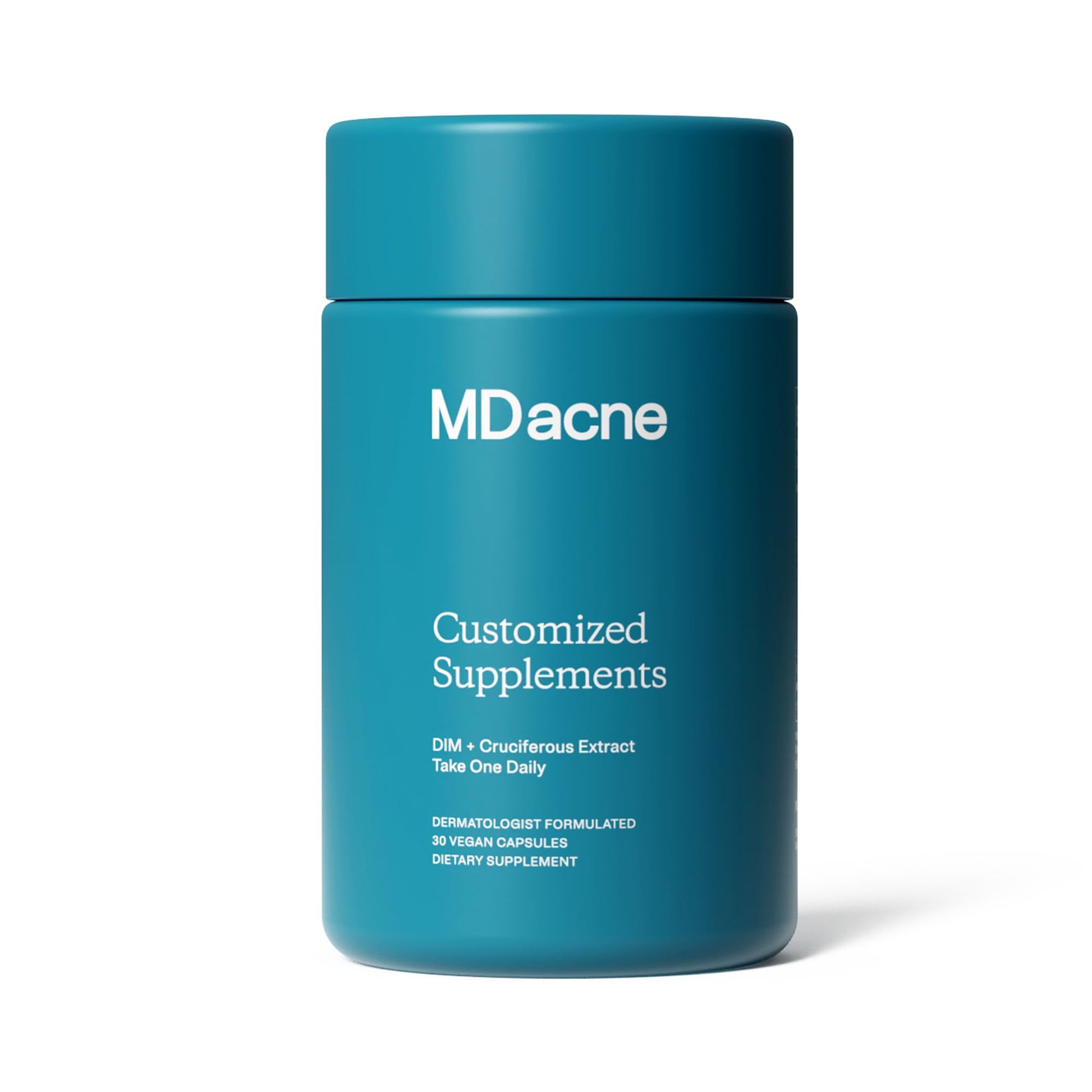 MDacne DIM Skin Clearing Supplements Capsules 30 Count