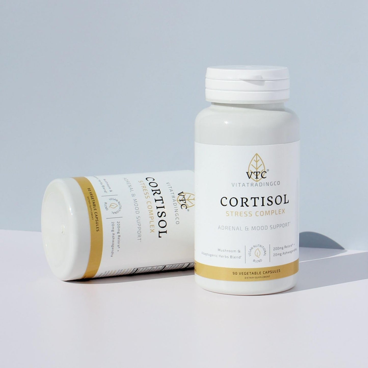 VTC Cortisol Stress Complex Capsules, 90 Veggie Capsules