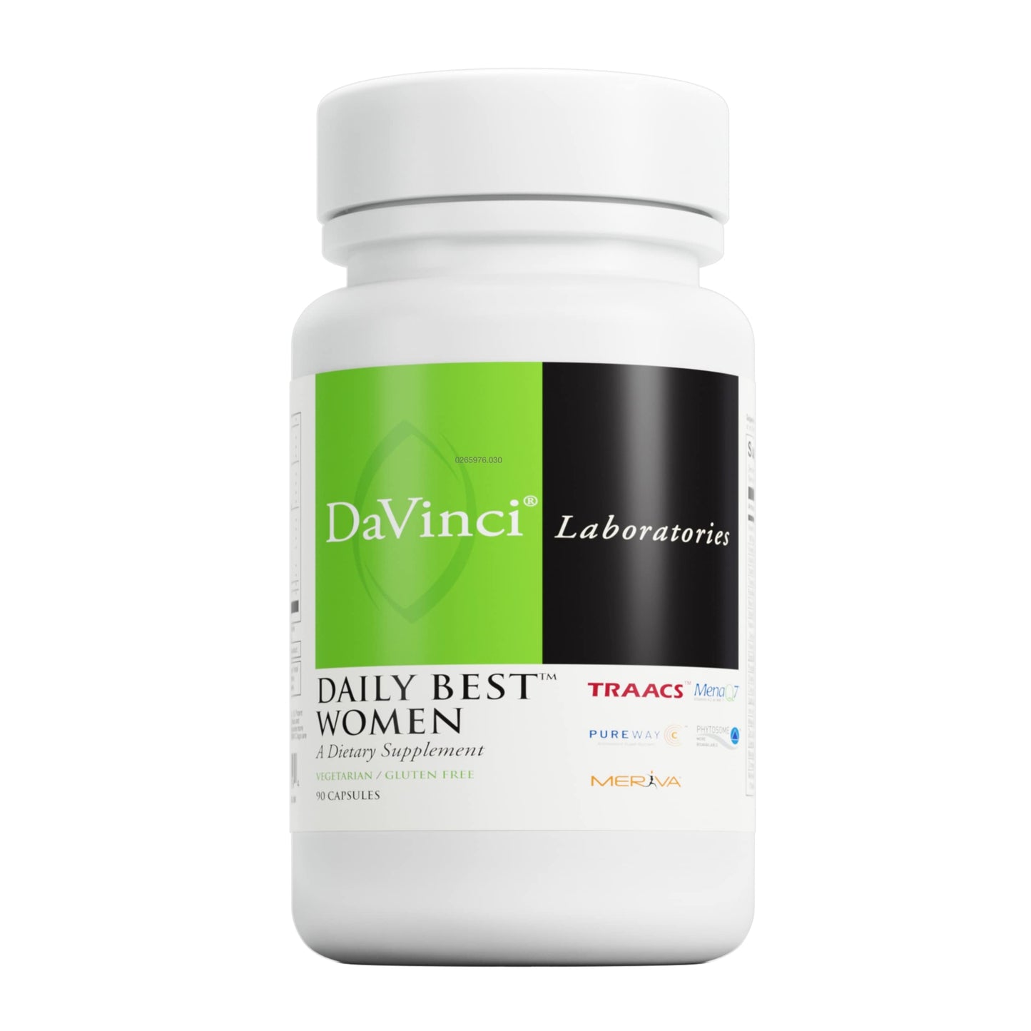 DAVINCI Daily Best Women Multivitamin Capsules, 90 Count