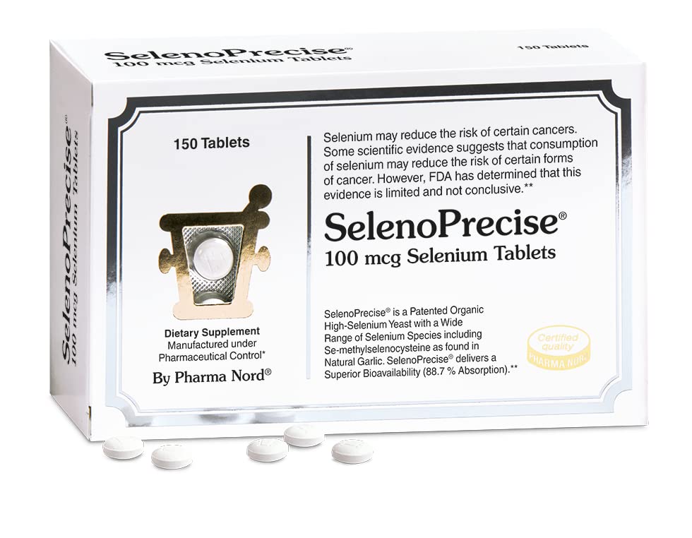 Pharma Nord SelenoPrecise Selenium 100 mcg 150 Tablets