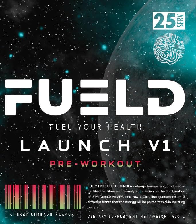FUELD Launch V1 Pre-Workout Powder 15.87 Ounce