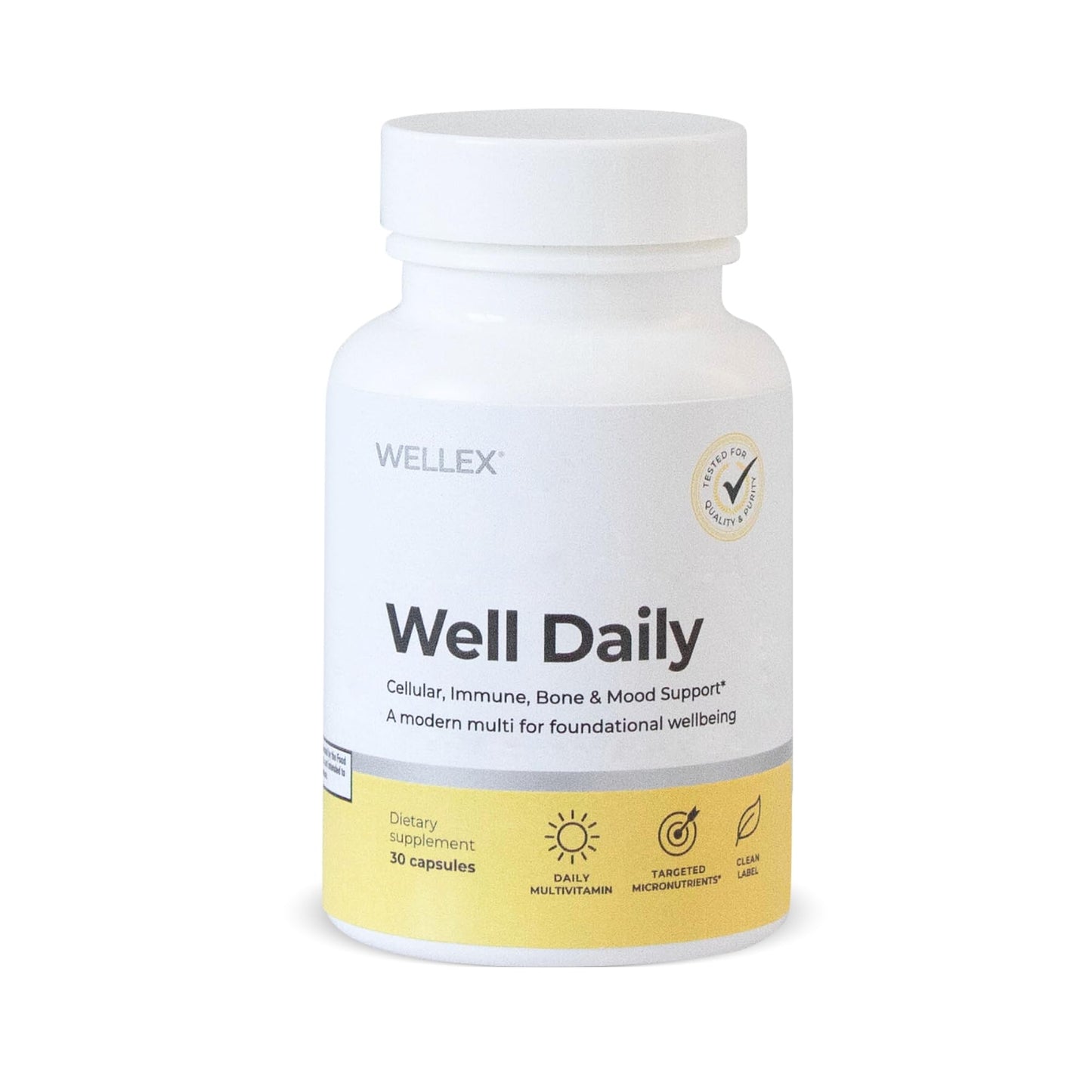 Papillex Wellex Well Daily Modern Multivitamin Capsules 30 Count