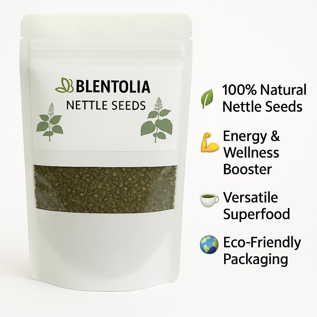 BLENTOLIA Nettle Seeds Powder 17.6 oz 2 Pack