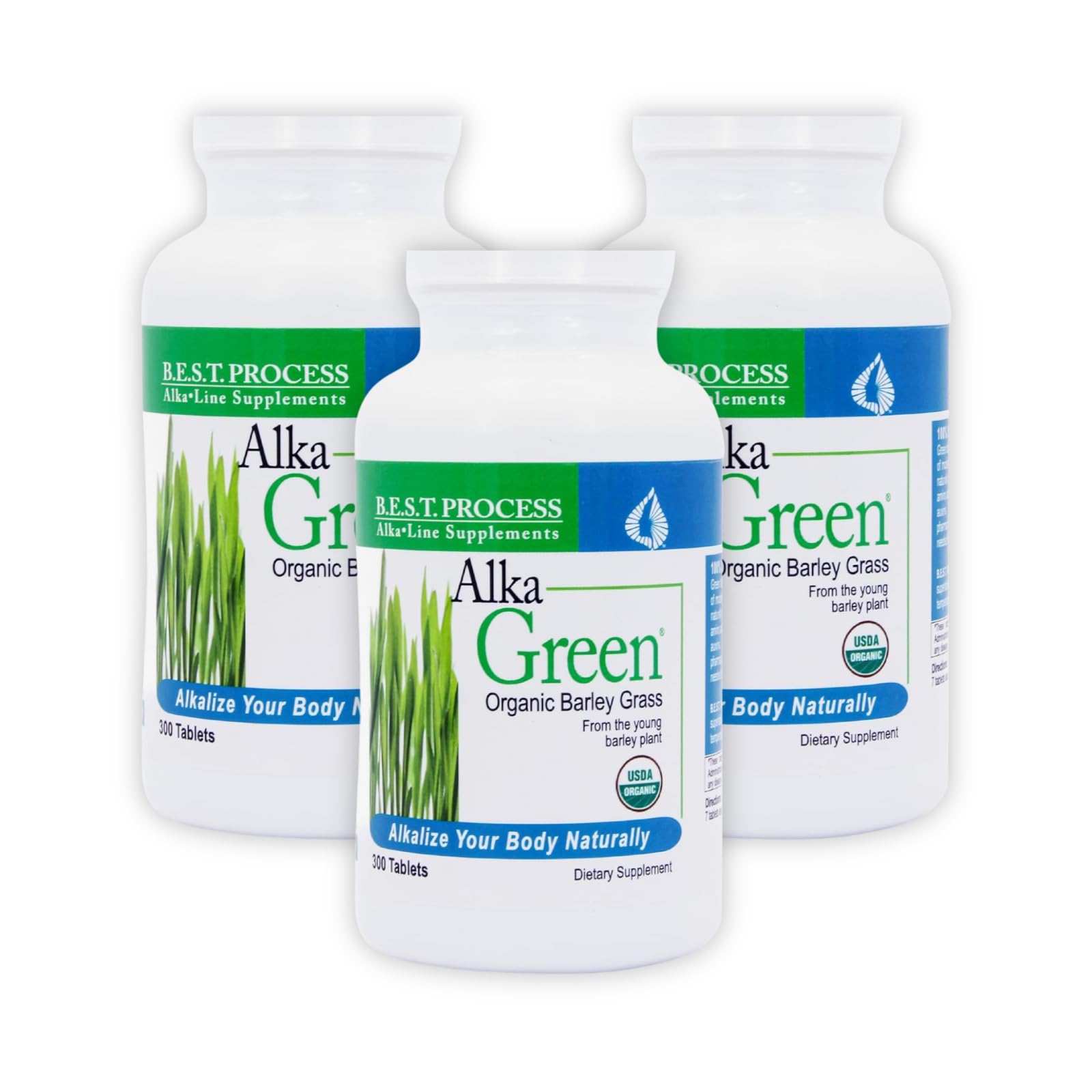 Morter HealthSystem Alka-Green Tablets, 3 Pack