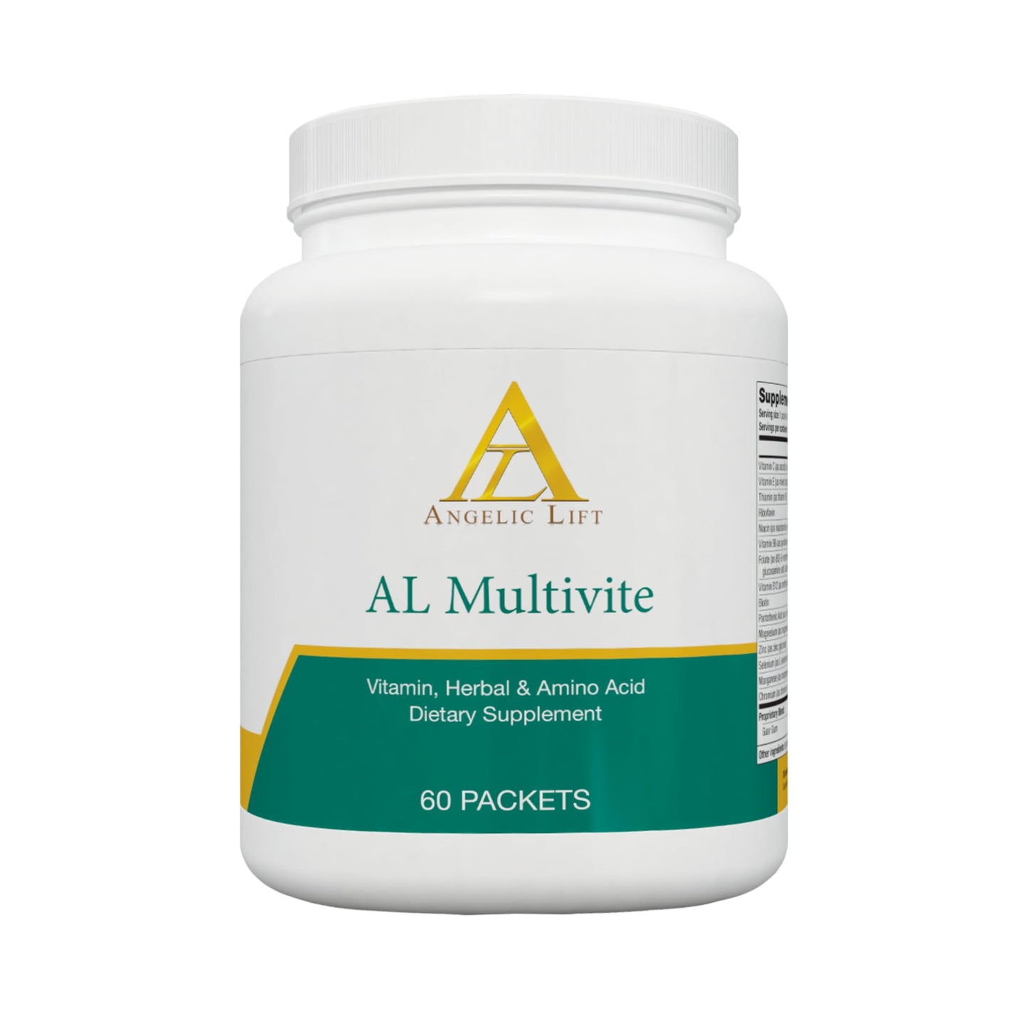 ANGELIC LIFT AL Multivite Daily Multivitamin with Herbal & Amino Acid Complex Energy Immunity & Metabolism Support Capsule 1