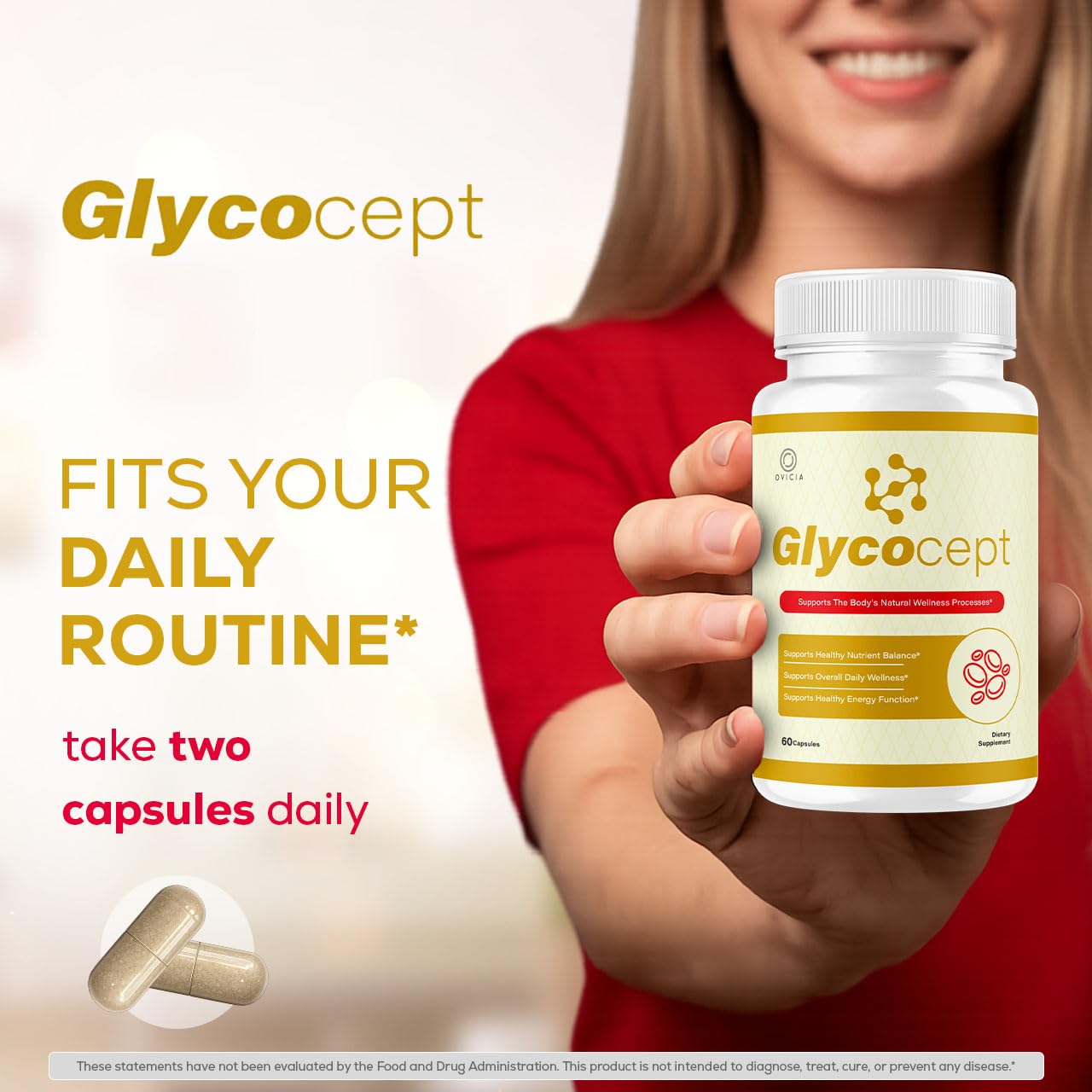 OVICIA Glycocept Advanced Formula Capsules 180