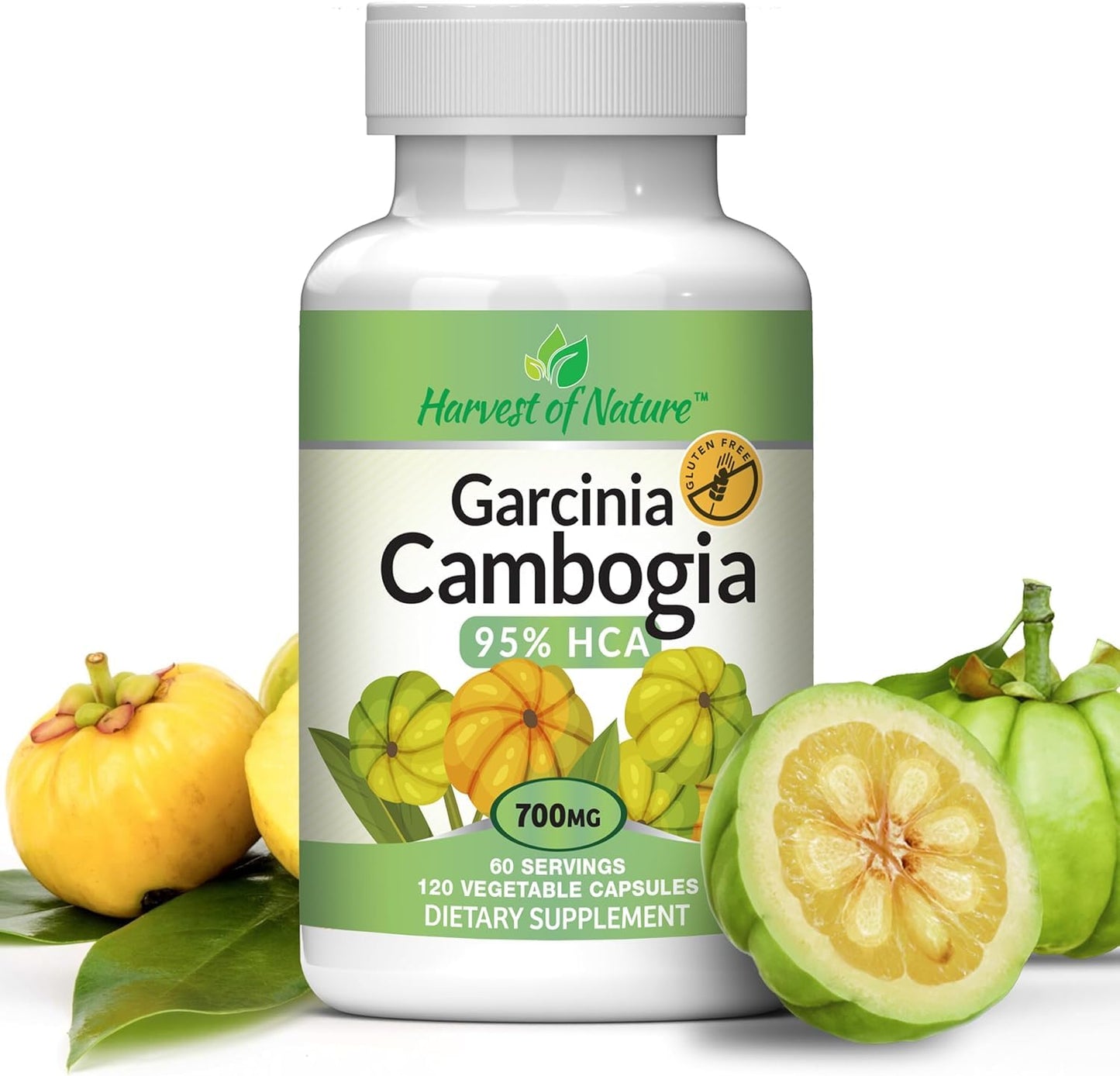 Basic Brands Harvest of Nature Garcinia Cambogia Capsules 240 Count