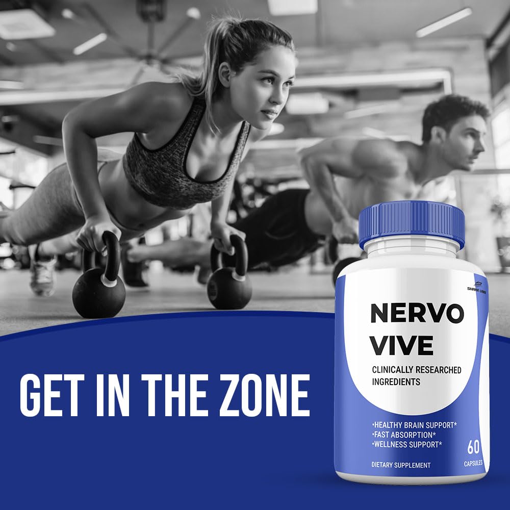 Shark Labs Nervo Vive Capsules, 60 Capsules