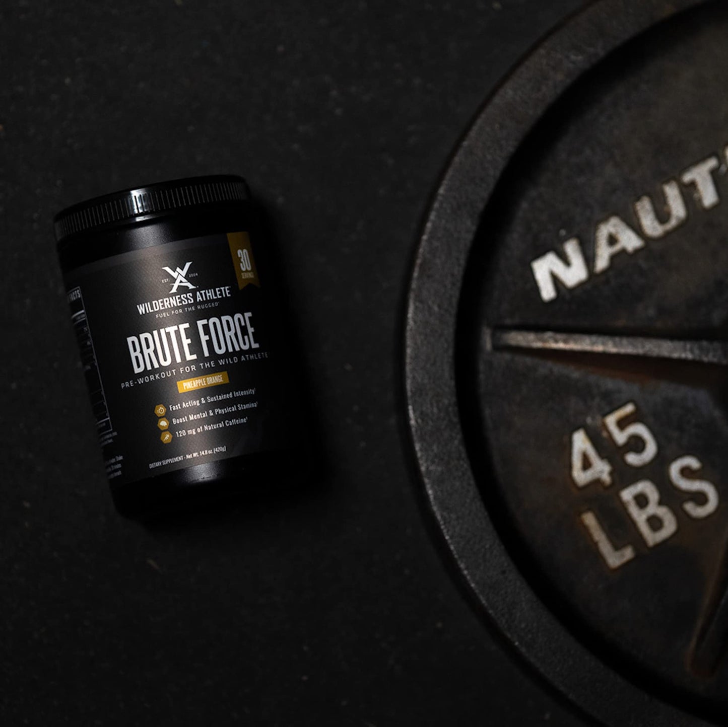 Wilderness Athlete Brute Force Pre-Workout Powder 14.8 Ounce
