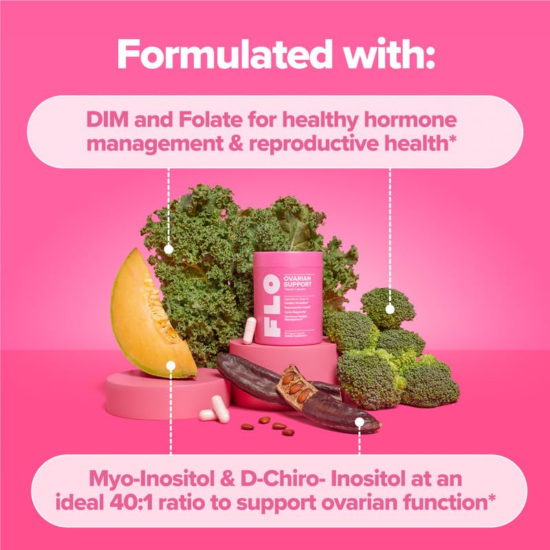 O Positiv FLO Ovarian Health Support Capsule 90 Count