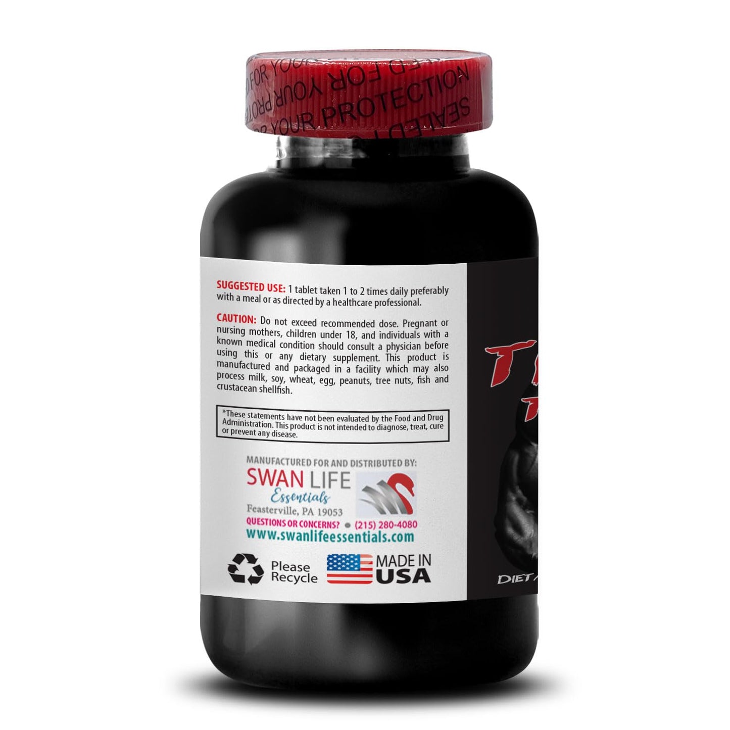 SWAN LIFE ESSENTIALS Stamina Power Boost Tribulus Terrestris Extract, 270 Tablets
