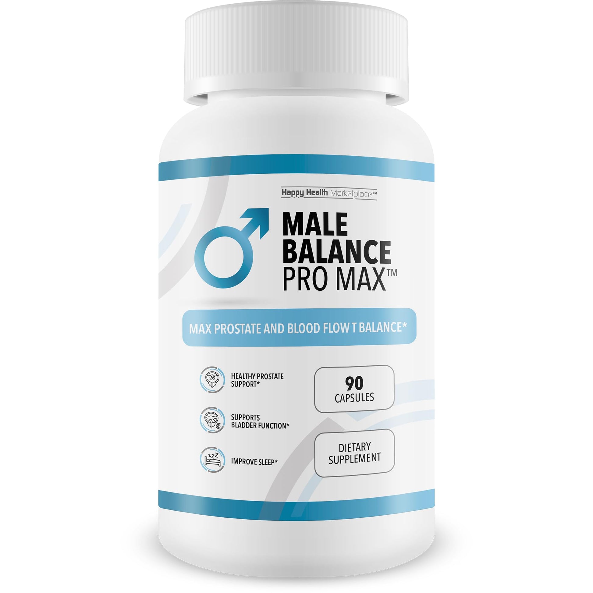Happy Health Marketplace Male Balance Pro Max Capsule 90 Count