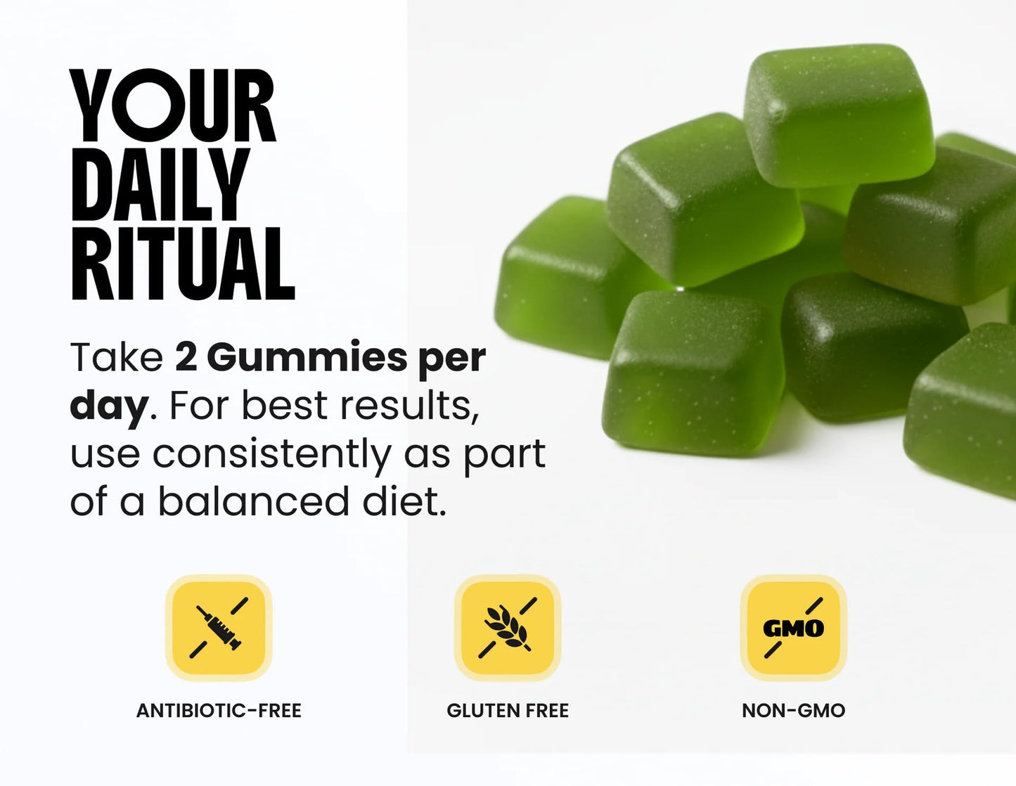 LIMITLESS X Limitless Superfoods Daily Greens Gummy 1 Count