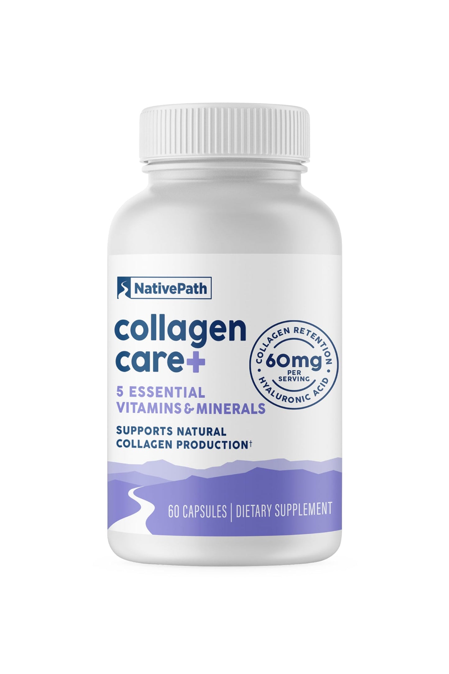 NativePath Collagen Care+ 60 Capsules