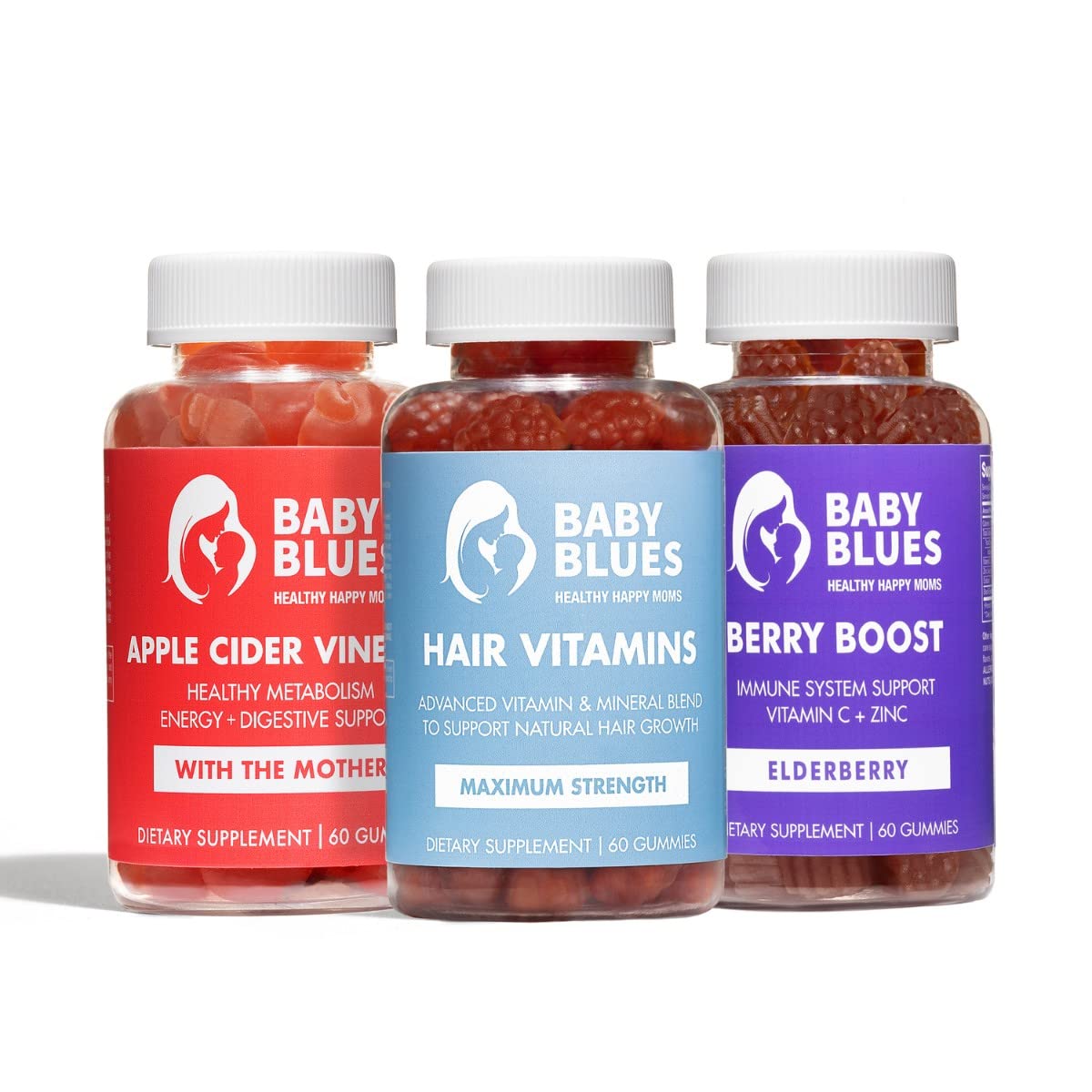 Baby Blues Postpartum Essentials Gummies, 180 Count
