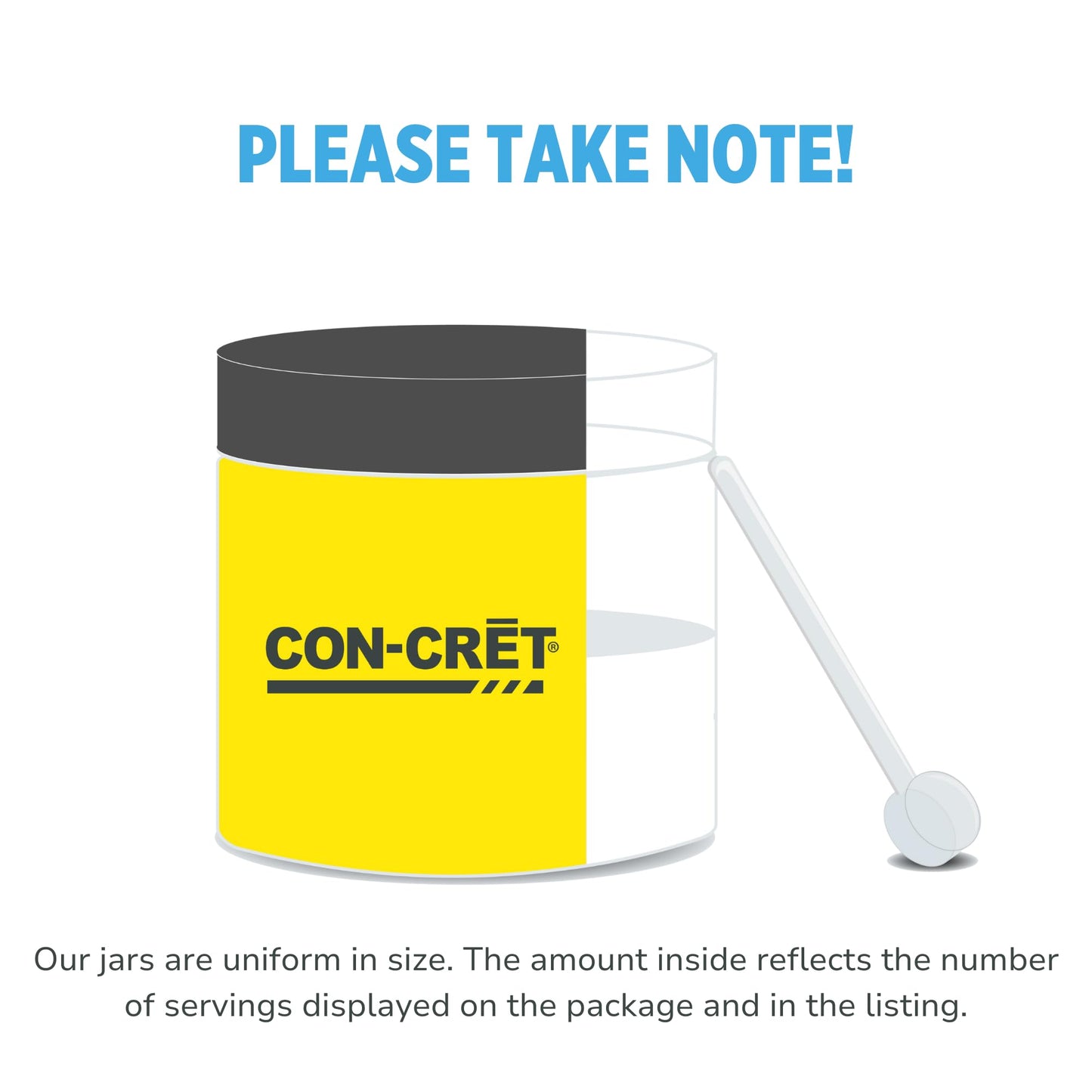 CON-CRET Creatine HCl Powder 100 Servings