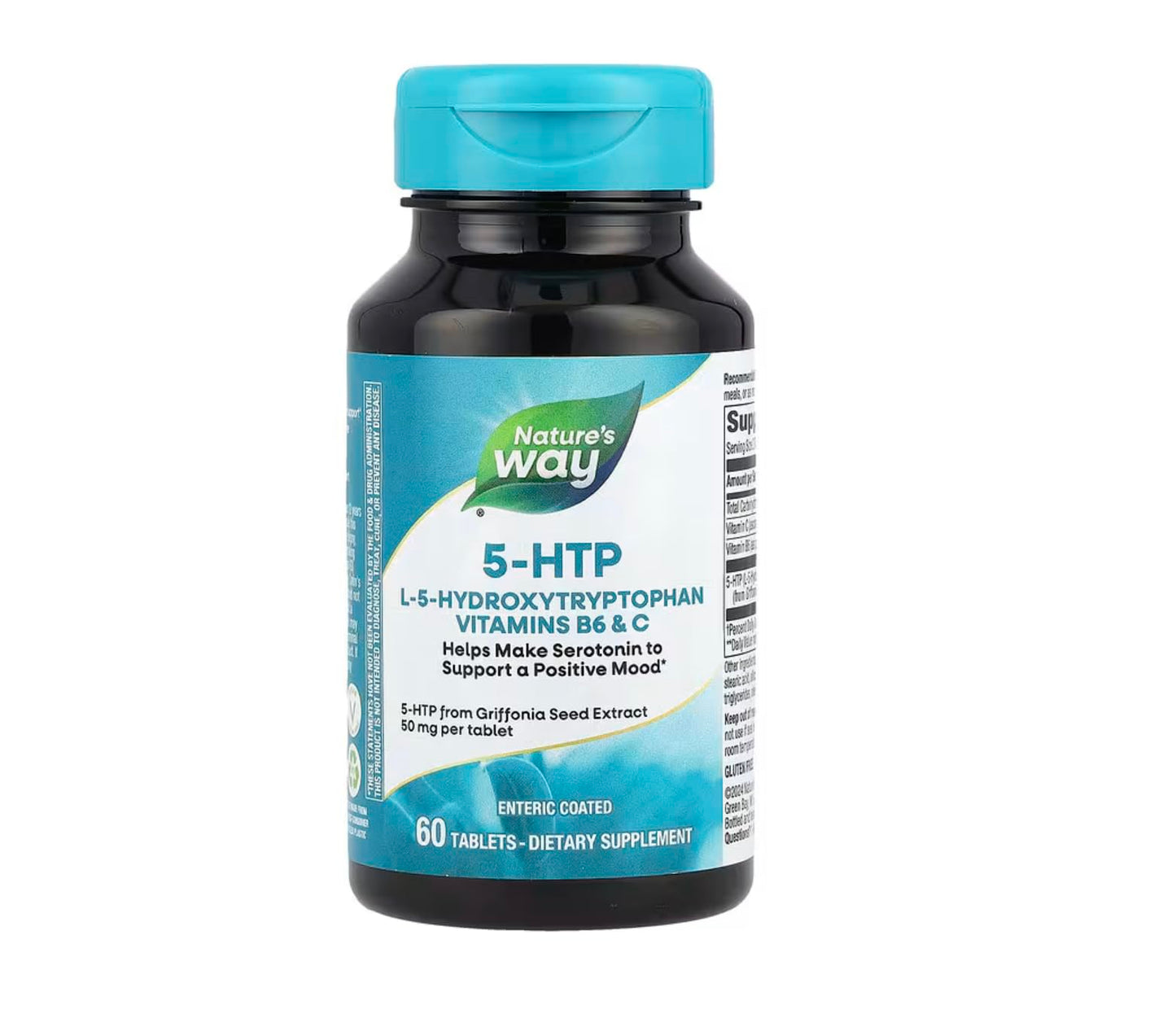 Nature's Way 5-HTP 50 mg 120 Tablets