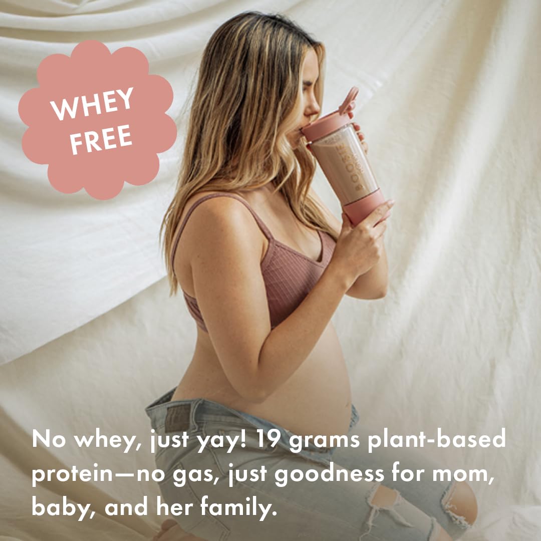 Boobie Brands Boobie Body Superfood Protein Shake for Moms Vanilla Cookie Protein Powder 10.5 oz