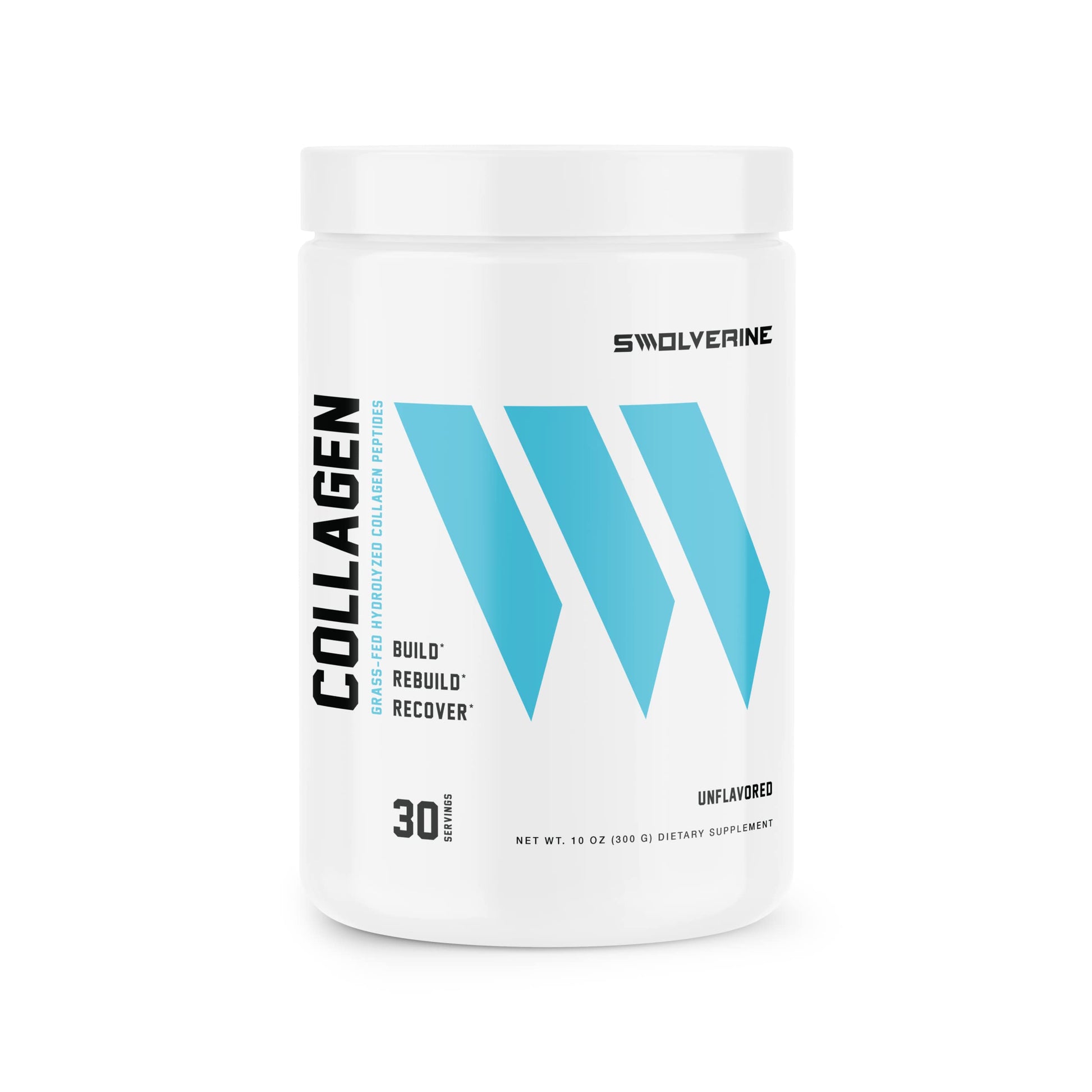 Swolverine Hydrolyzed Collagen Peptides Powder 10 oz