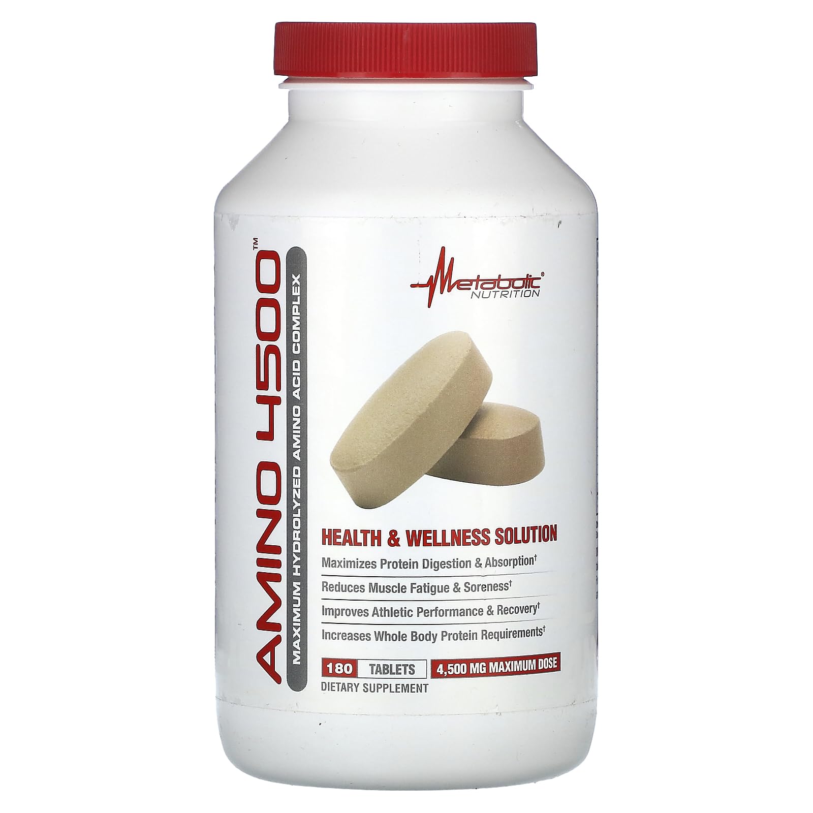 Metabolic Nutrition Amino 4500 Tablets 180