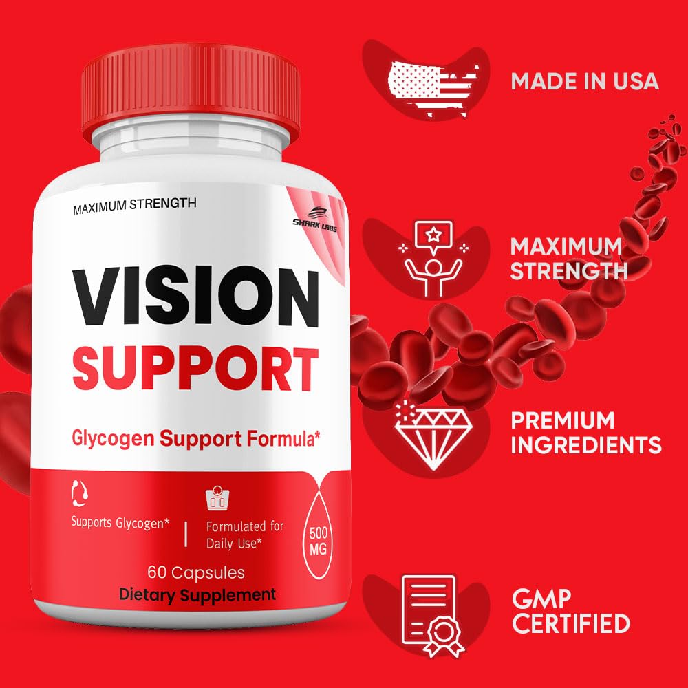 Shark Labs Vision Support 60 Count Capsules