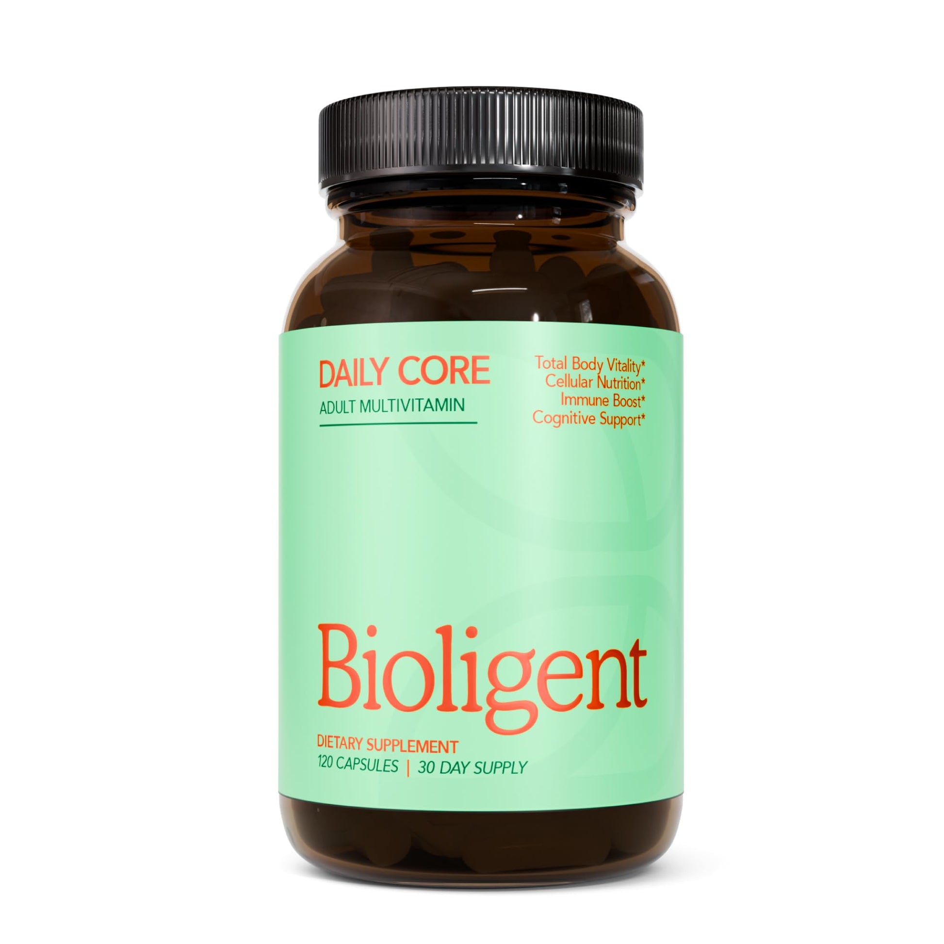 BIOLIGENT Daily Core Multivitamin for Men & Women, 120 Capsules