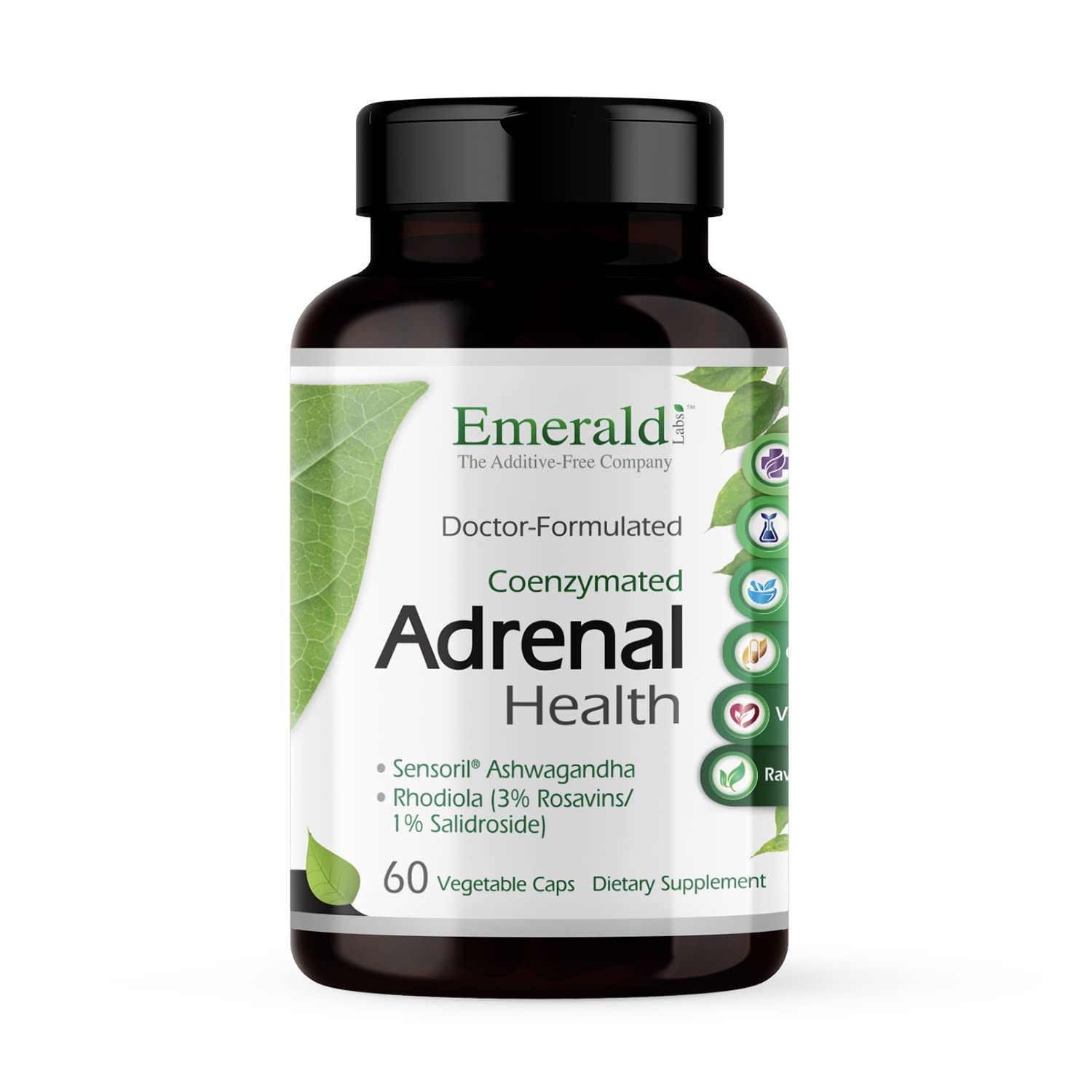 Emerald Labs Adrenal Health Capsule, 60 Count