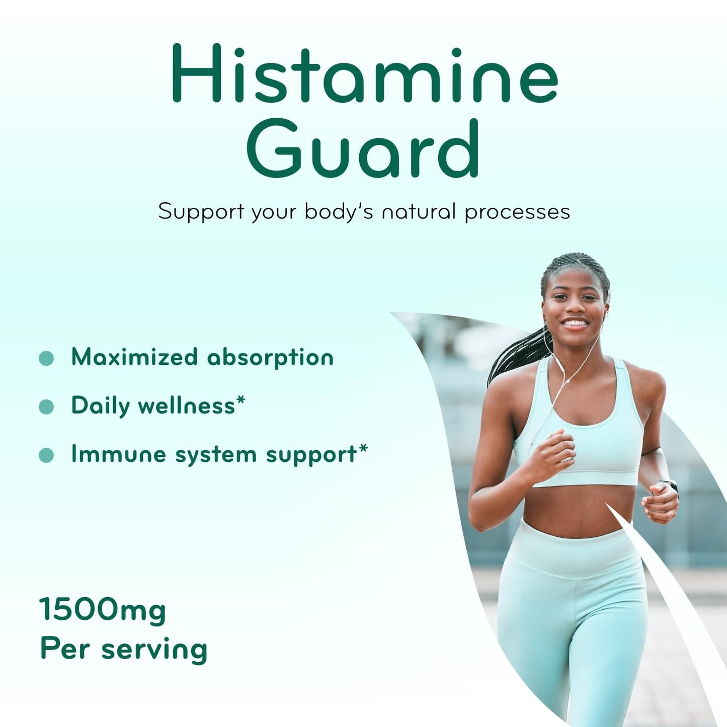 Clear Formulas Histamine Guard Immune Support Supplement 120 Capsules