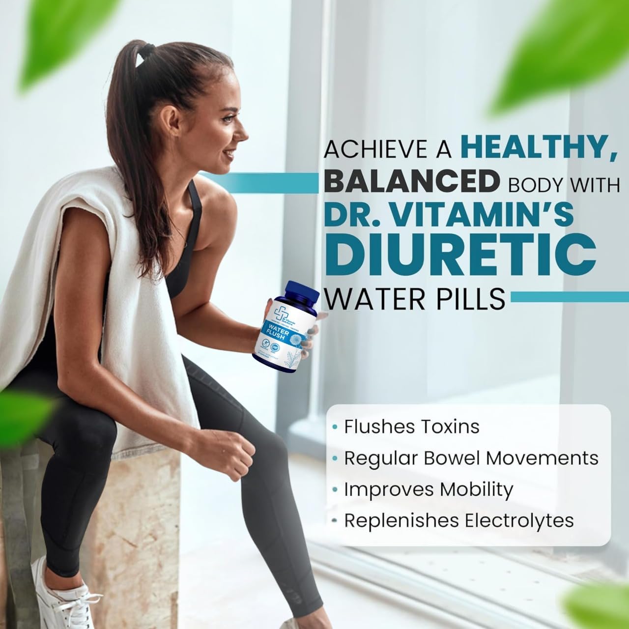 DR VITAMIN SOLUTIONS Diuretic Water Pills Capsule 50 Count