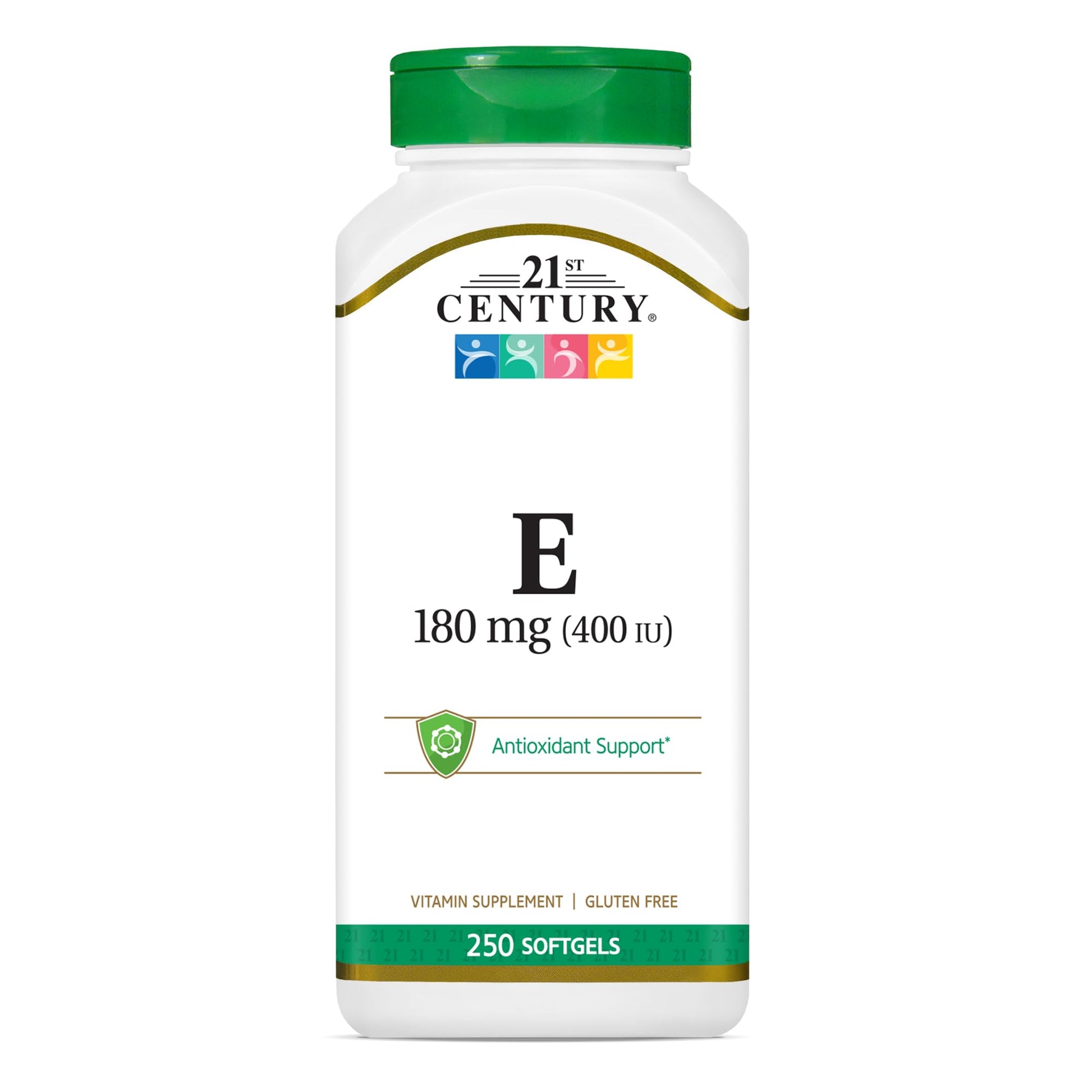 21st Century Vitamin E 400 IU Softgels, 250 Count