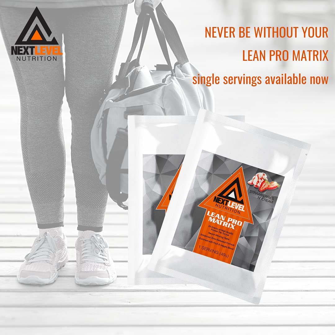 Next Level Nutrition Lean Pro Matrix Protein Travel Packs 1 Travel Pack