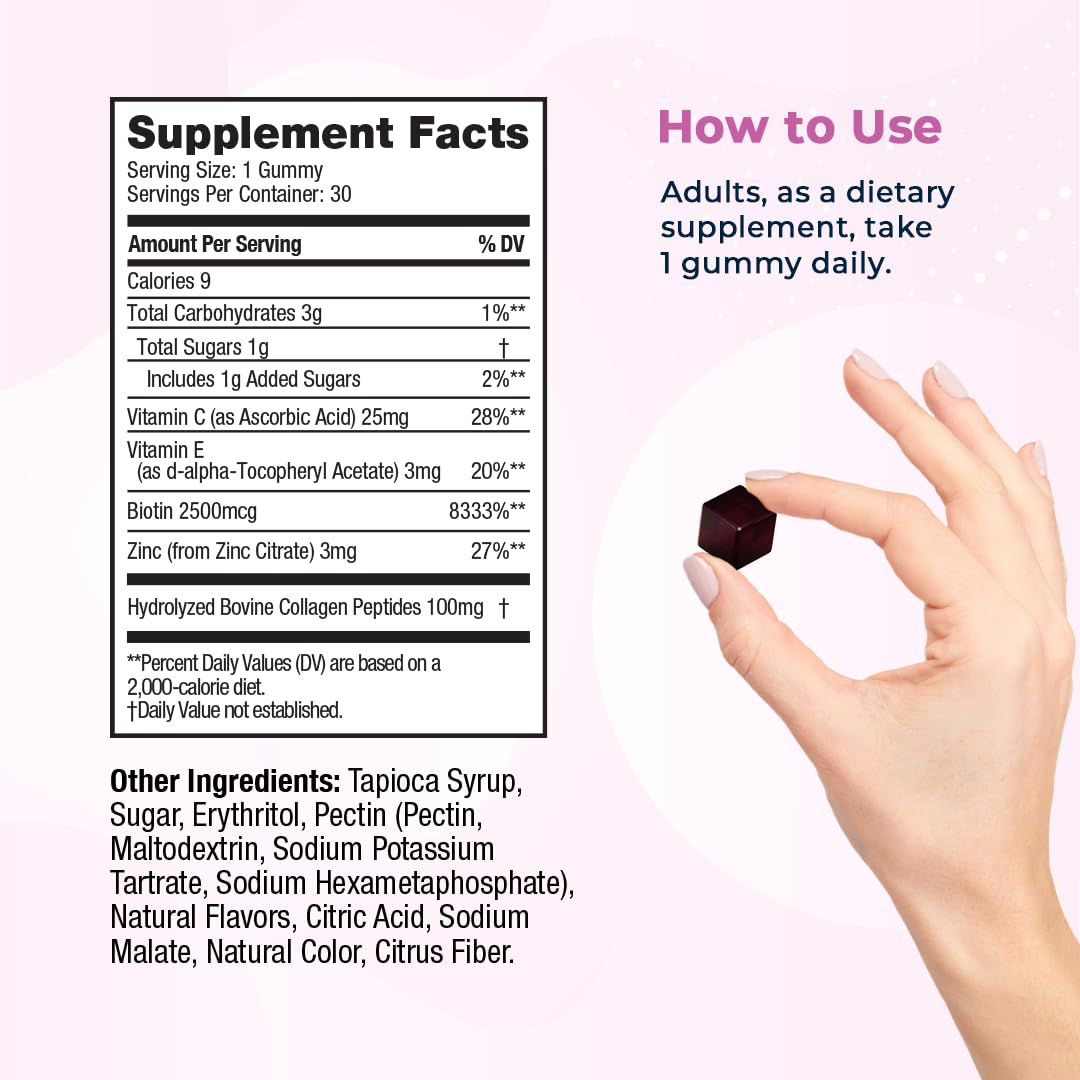 VitaMedica Beauty Bites Gummy, 30 Count