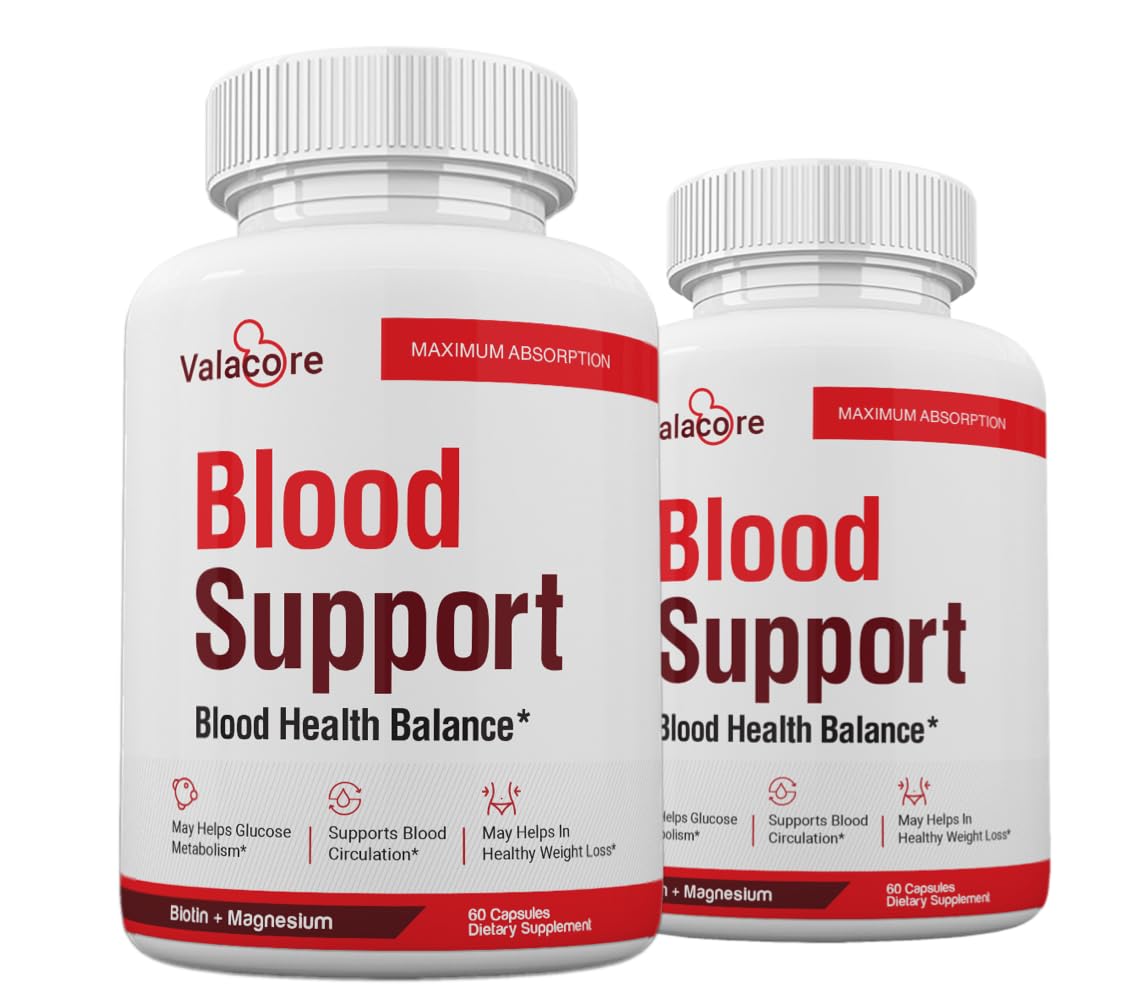 Zonata Valacore Blood Support Capsules, 120 Capsules