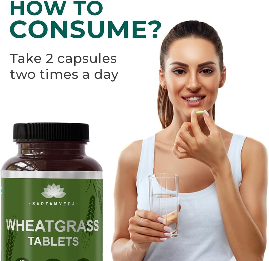 Generic Organic Wheat Grass 120 Tablets