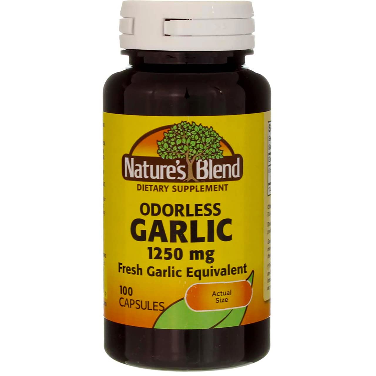 Nature's Blend Odorless Garlic, 100 Tablets