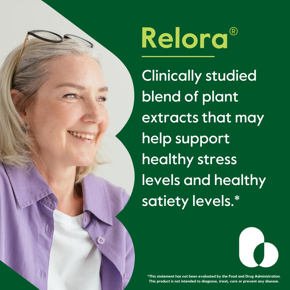 BESTVITE Relora 250mg Capsule, 120 Count