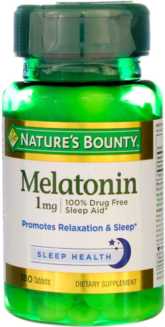 Nature's Bounty Melatonin 1 mg Tablets, 720 Tablets