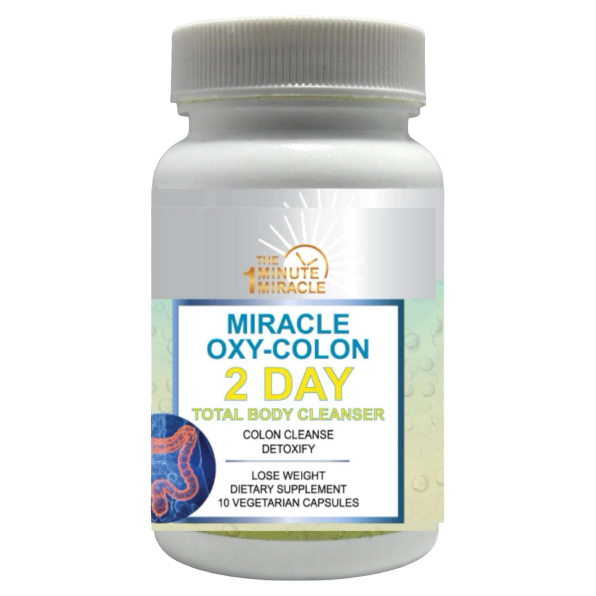The One Minute Miracle Miracle Oxy-Colon Cleanse Capsule 1 Count
