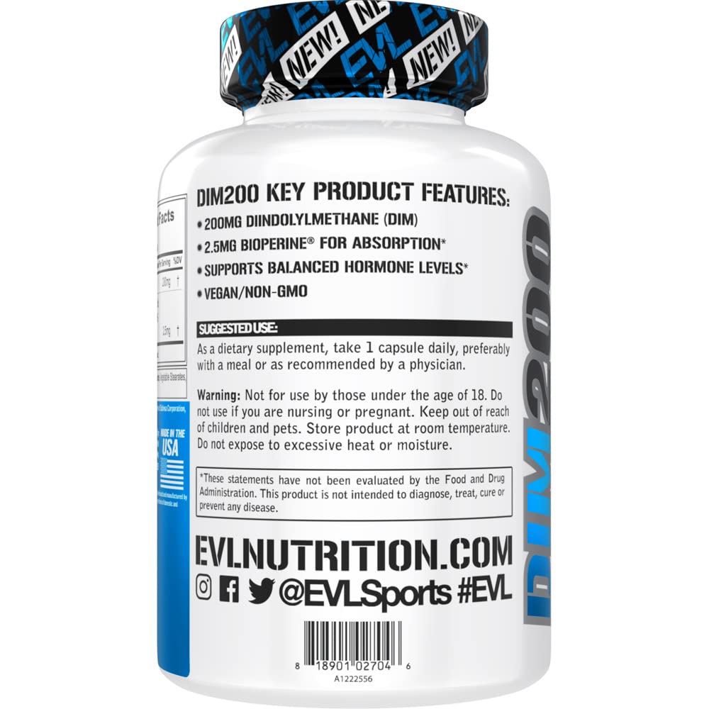 Evlution Diindolylmethane Capsule 60 Count