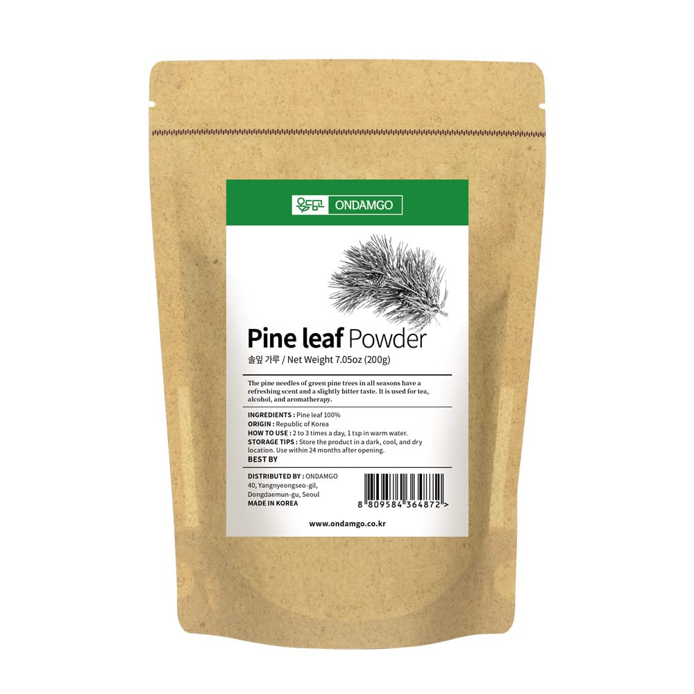 ONDAMGO Natural Pine Needles Tea Powder 7.05 oz