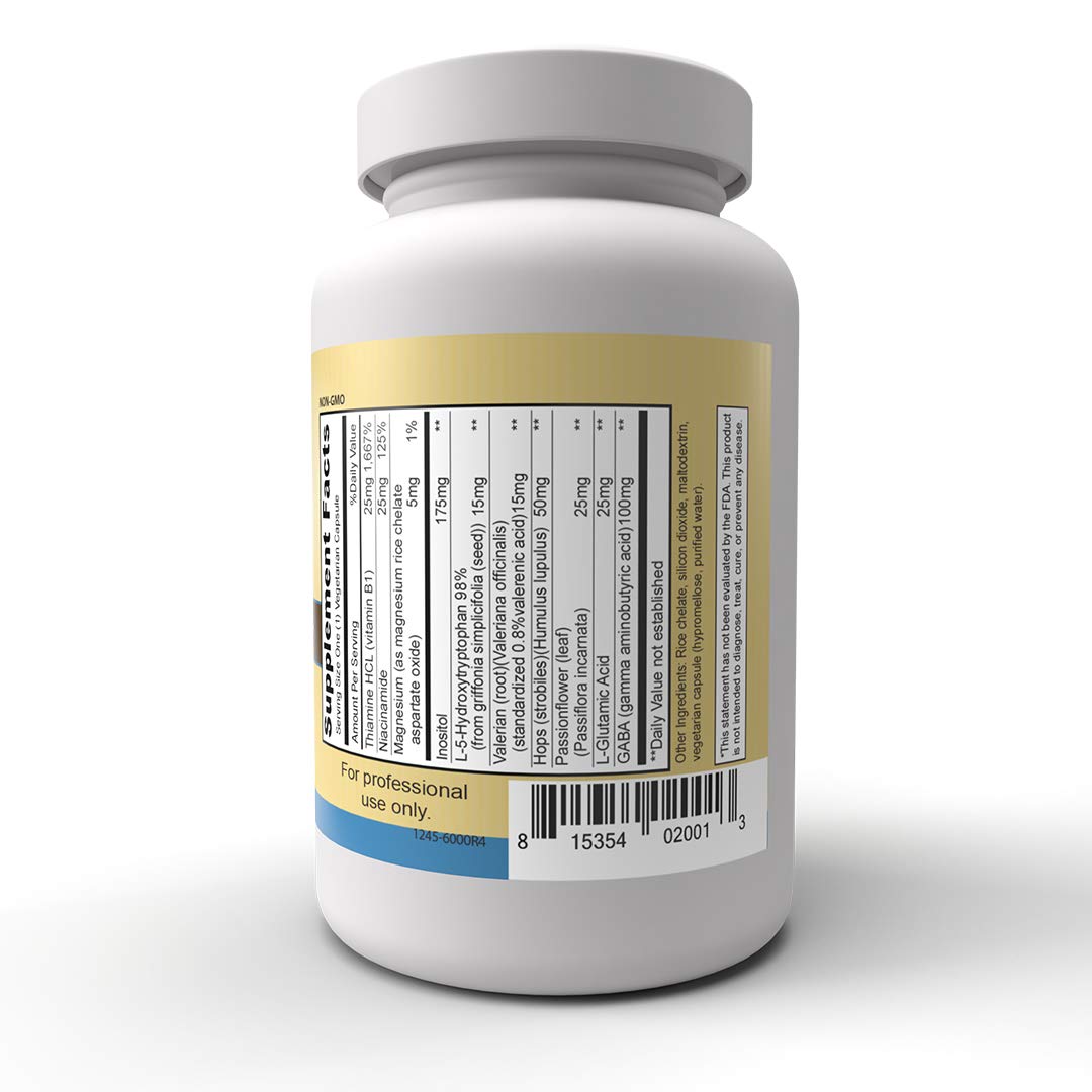 Priority One 5-Hydroxy GABA (Gamma Aminobutyric Acid) (5HTP) Capsules, 90 Count