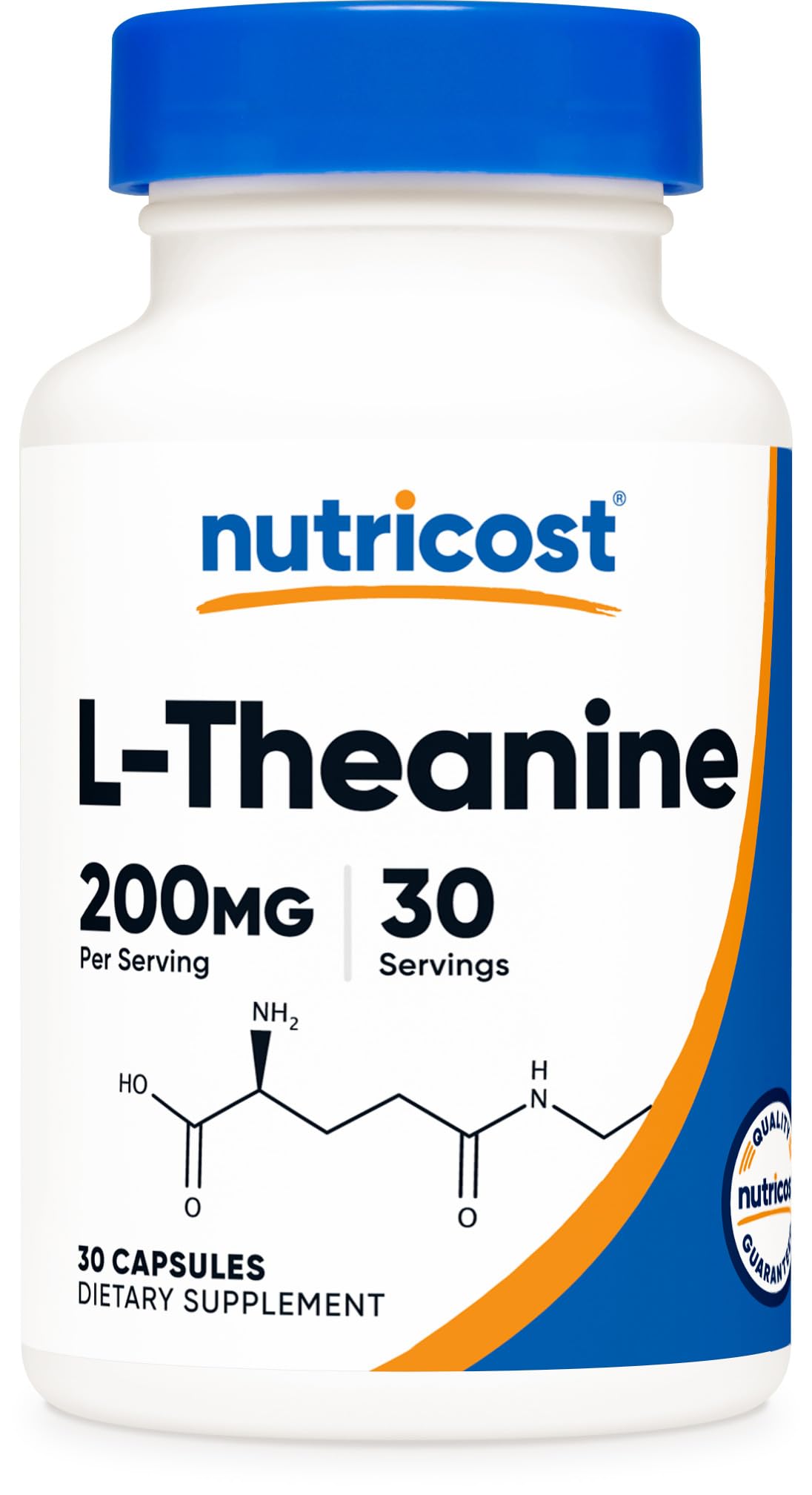 Nutricost L-Theanine 200mg Capsule 30 Count