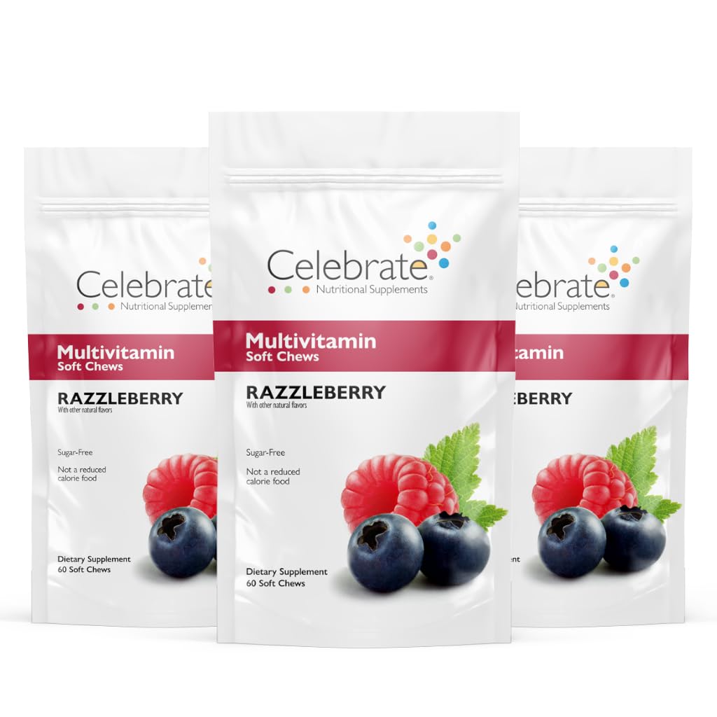 Celebrate Bariatric Supplements Celebrate Vitamins Bariatric Multivitamin Gummy 180 Count