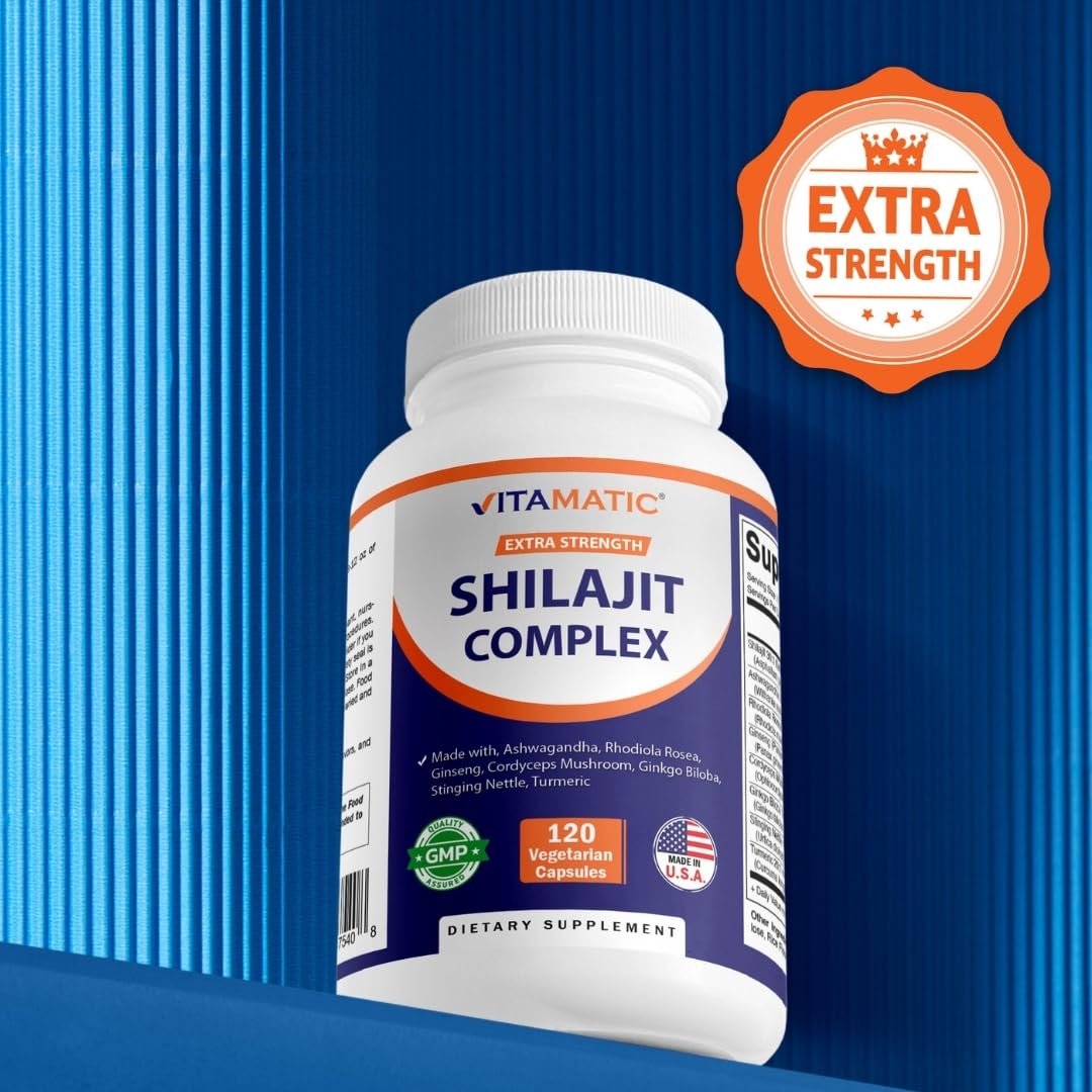 Vitamatic Shilajit Complex Capsule 120 Count