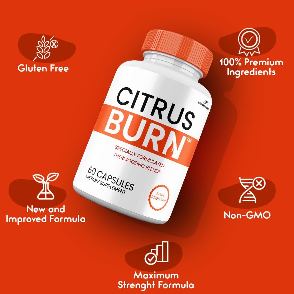 Shark Labs CitrusBurn Capsules 60 Capsules