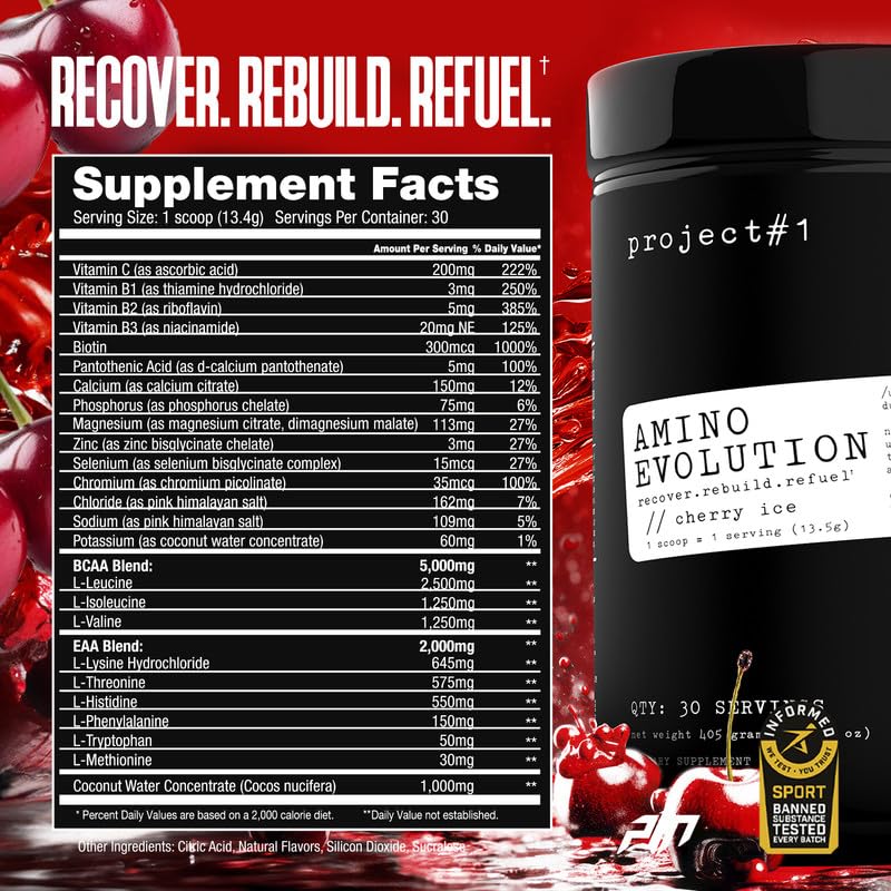 Project #1 AminoEVolution Powder, 14.28 Ounce