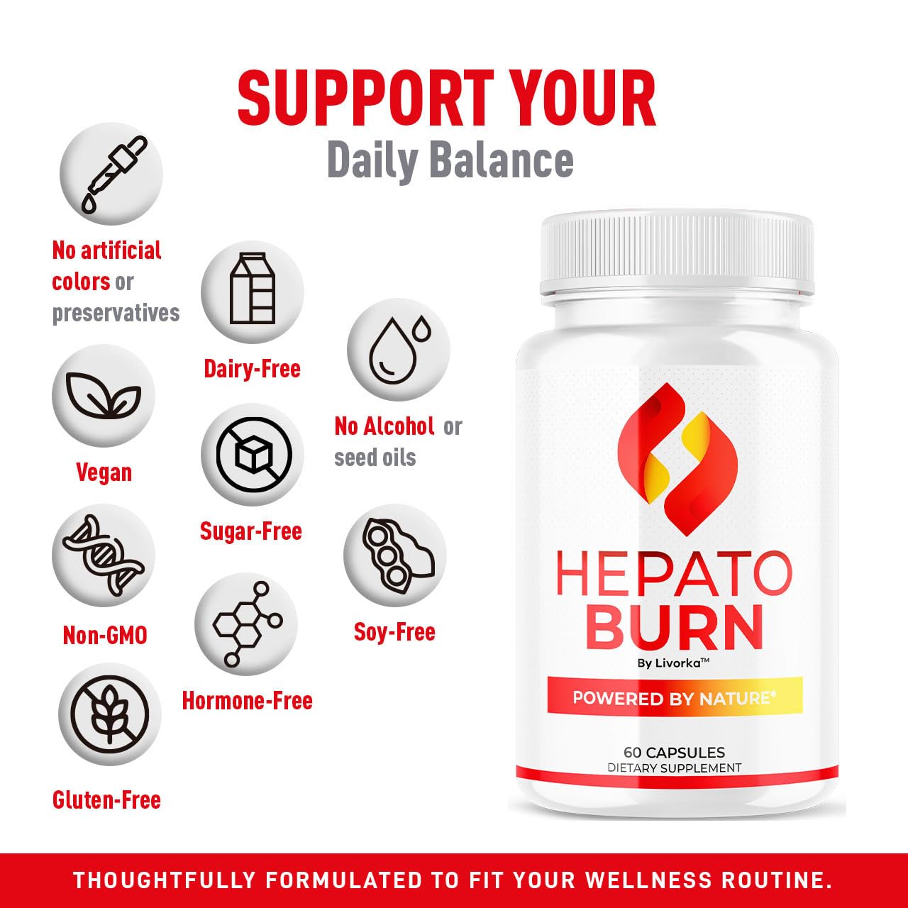 LIVORKA Hepato Burn Capsules, 120 Capsules